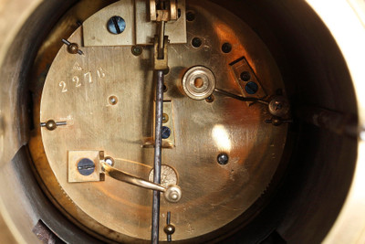 &quot;THE SHEPHERDS OF ARCADIA&quot; CLOCK BY AIZELIN AND BARBEDIENNE