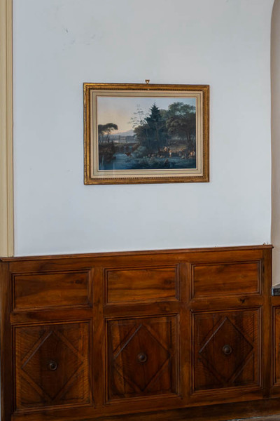 "LANDSCAPE WITH MILL" AND "PASTORAL", GOUACHE ON PAPER