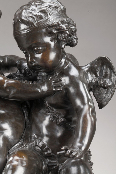 Statue en bronze d'après Falconet