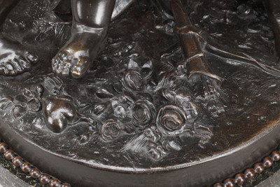 Groupe en bronze de Falconet