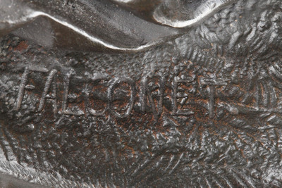 Bronze signé Falconet, XIXe