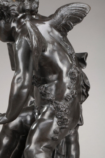 Groupe de Falconet en bronze