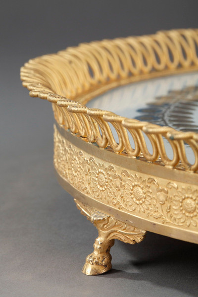 Service en opaline vers 1825