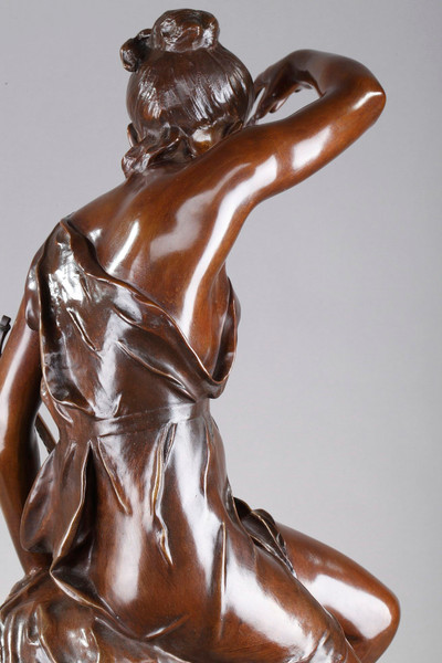 Bronze &quot;Nymph of Diana&quot;