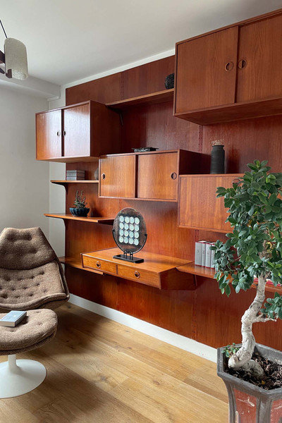 Scandinavian library from the 1960s