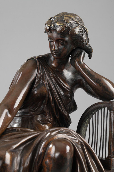 «Женщина, сидящая в La Faucille» Юджина Лорана (1832-1898)