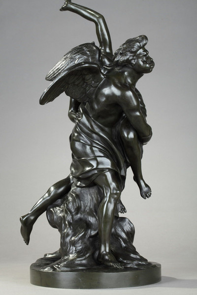 Бронзовая группа &quot;Carpee удаляет Orithye&quot; из Луи-Симона Бойзота (1743-1809)