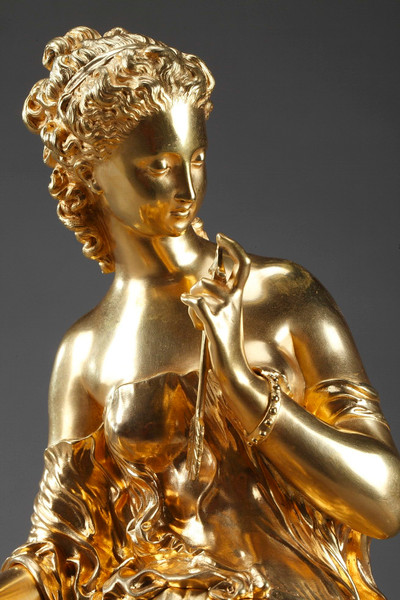 Gilt bronze sculpture 