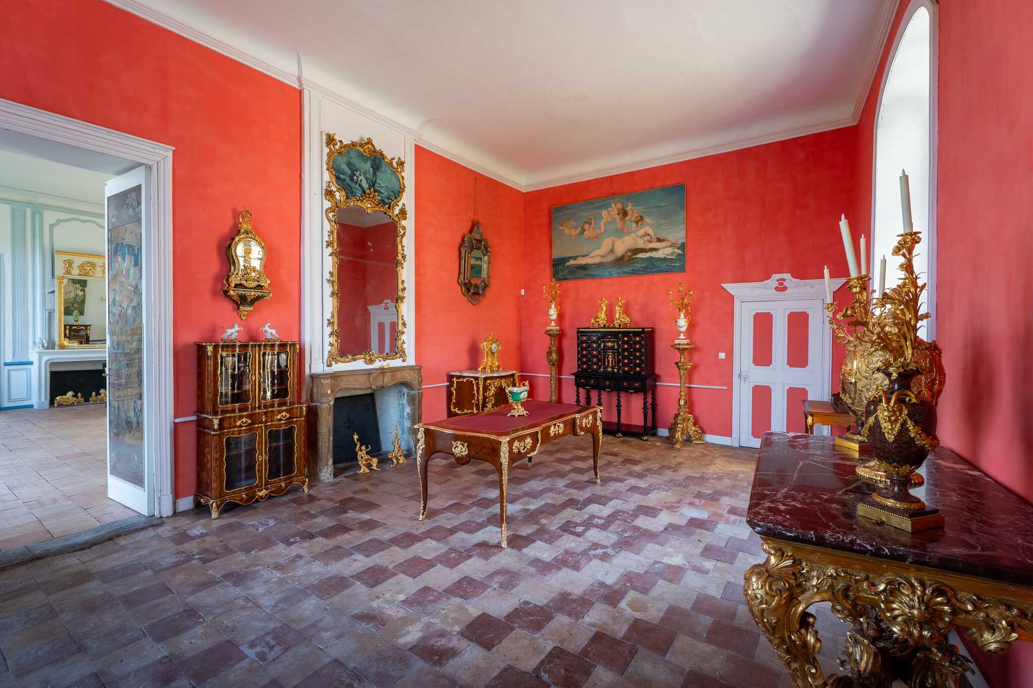 Rokoko-Louis-XV-Salon des Château de Peyraud