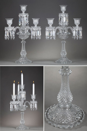Baccarat クリスタル皿 28cm Baccarat-Crystal-Centerpiece-