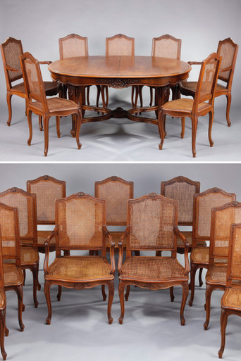 Table de salle à manger de style Régence