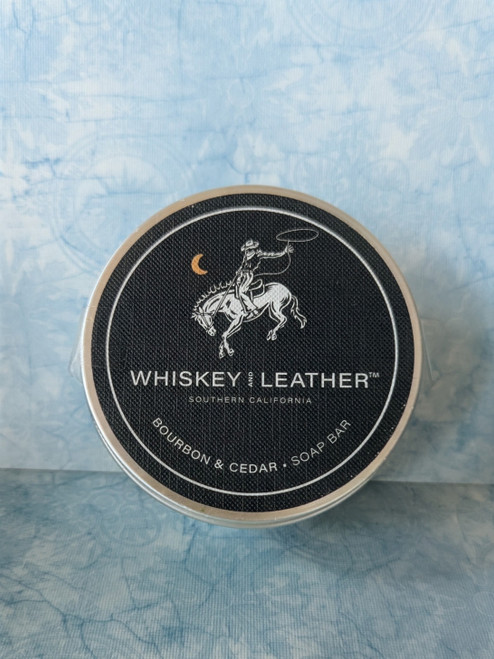Wiskey Leather / Bourbon Cedar Soap Bar