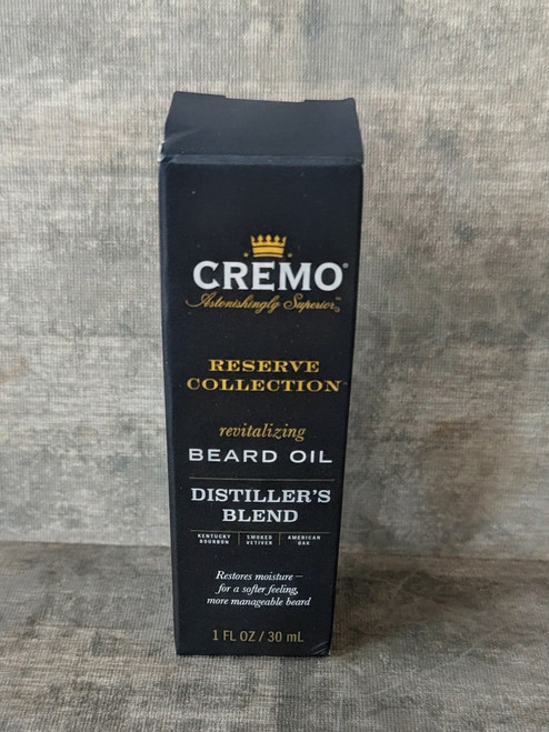 Cremo Distillers Beard Oil (Reserve Collection), 1 fl oz