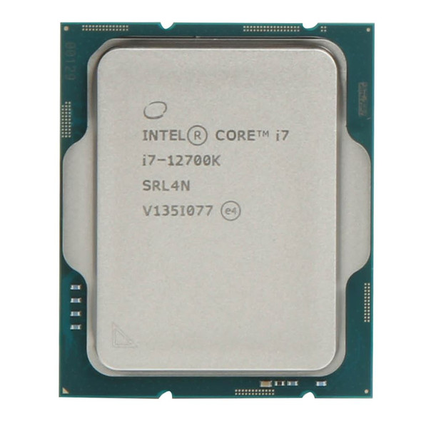 Intel Core i7-12700K Alder Lake 3.6GHz Twelve-Core LGA 1700 Boxed Processor - Heatsink Not Included