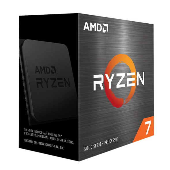 AMD Ryzen 7 5800X Vermeer 3.8GHz 8-Core AM4 Boxed Processor - Heatsink Not Included