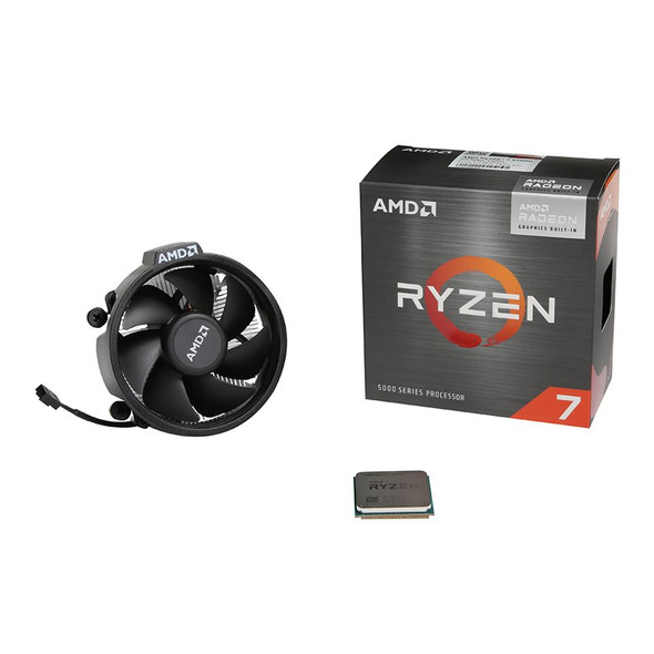 AMD Ryzen 7 5700G Cezanne 3.8GHz 8-Core AM4 Boxed Processor - Wraith Stealth Cooler Included