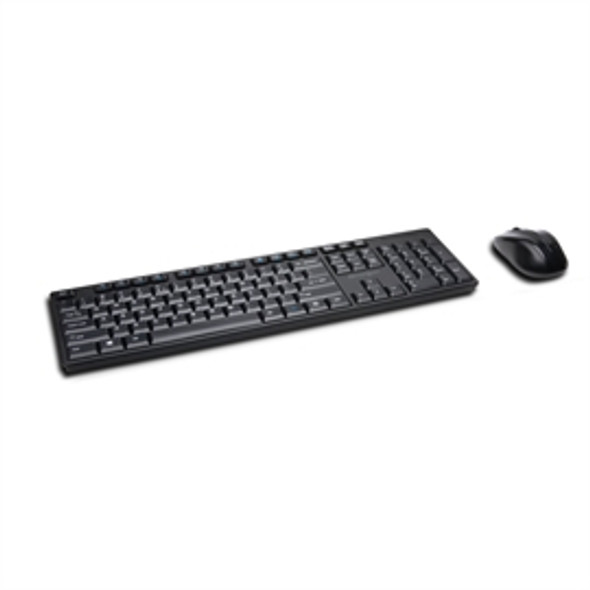 Kensington Keyboard K75230US Pro Fit Low-Profile Wireless Desktop Set Keyboard + Mice