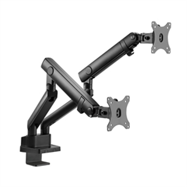 SIIG Accessory CE-MT2U12-S1 Aluminum Mechanical Spring Slim Monitor Arm Dual