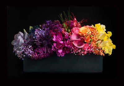 Ombre Flower Designs or Rainbow Flowers: A Trend with Staying Power