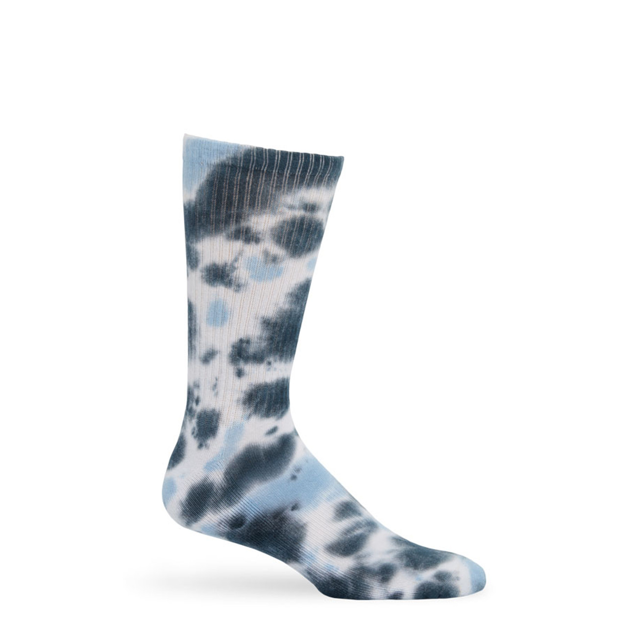 Tie-Dye Casual Crew Sock 3-Pack | Athletic Lounger | DeadSoxy