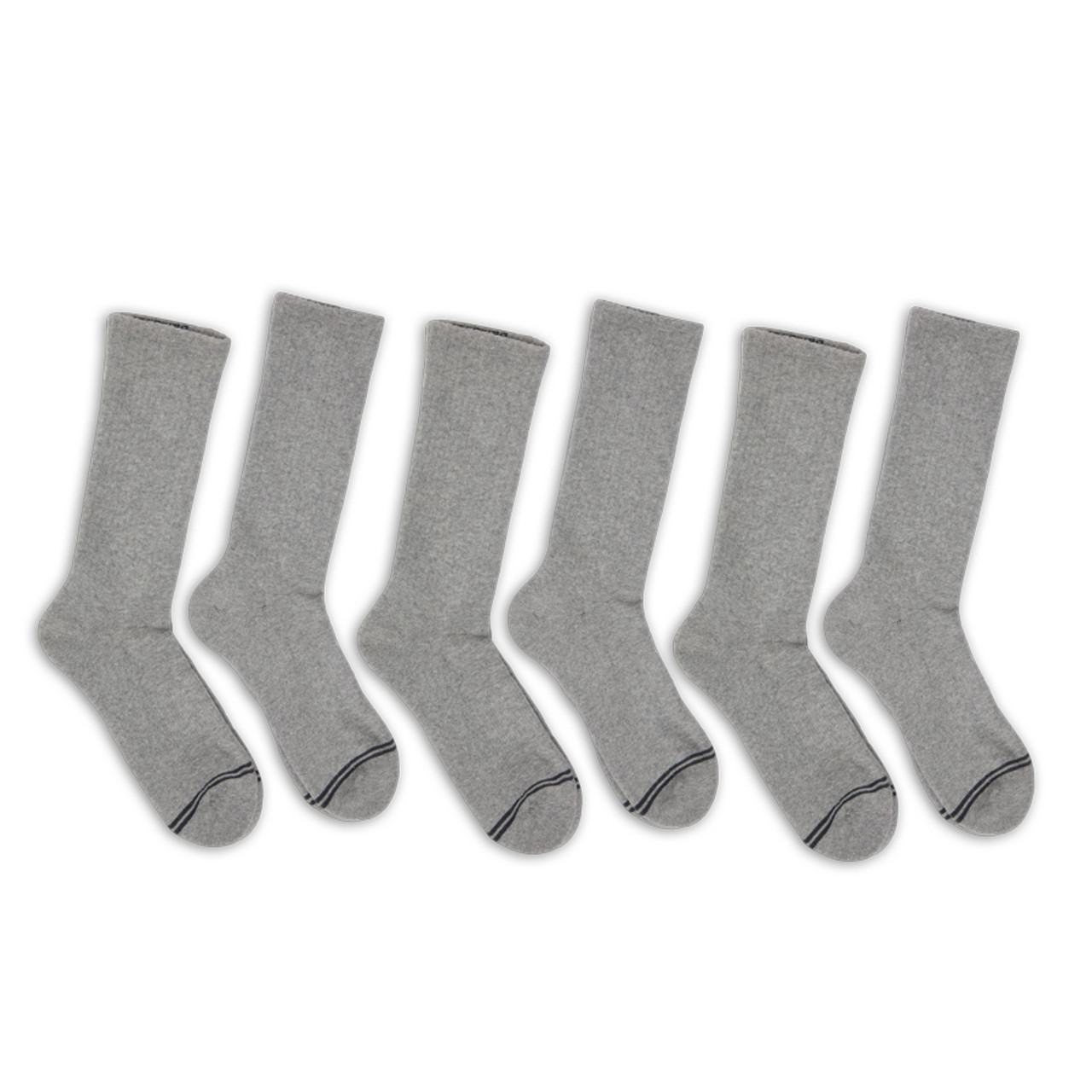 Casual Athletic Lounger - Grey 6-Pack