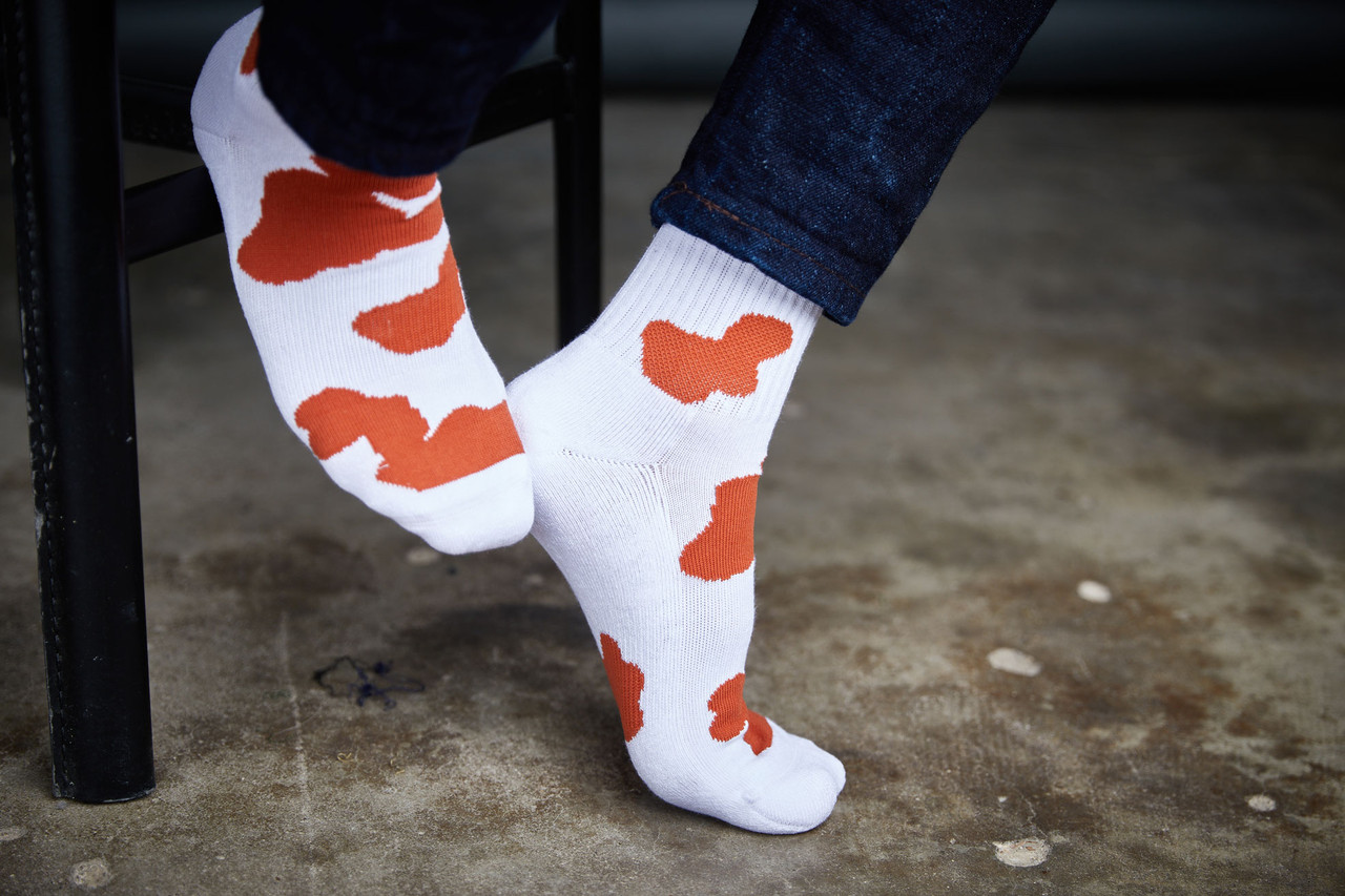 TexOrange 8 Pack Dress Socks | Premium College Socks | DeadSoxy