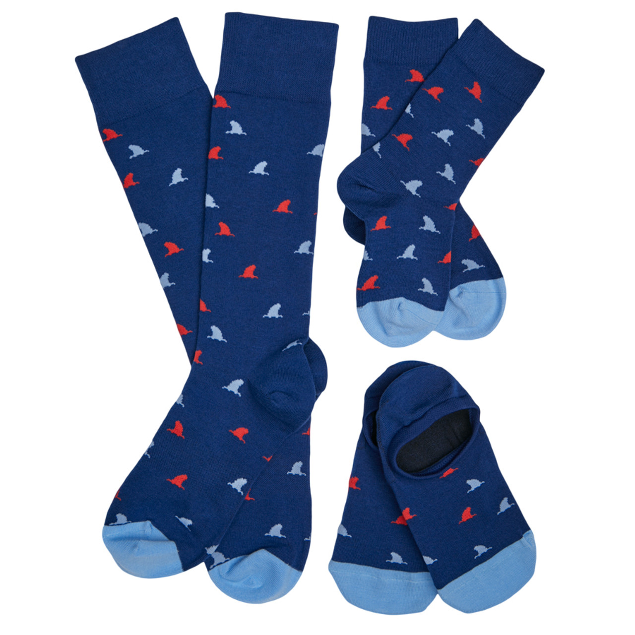 navy blue kids socks