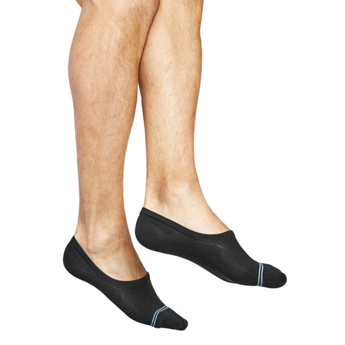 DeadSoxy Black No Show Sock 3-Pack