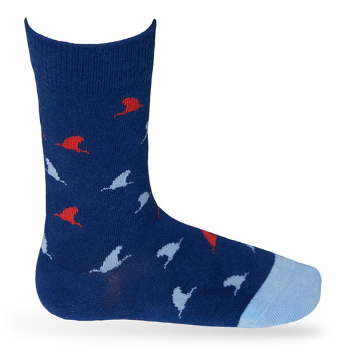 childrens navy socks