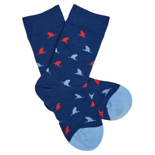 childrens navy socks