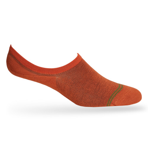 burnt orange dress socks