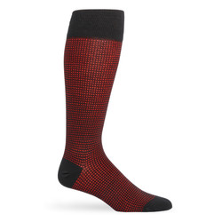 Wear DeadSoxy Red / Black Birdseye Dress Socks Wear DeadSoxy Red / Black Birdseye Dress Socks