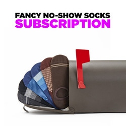 Fancy No Show sock subscription Fancy No Show sock subscription