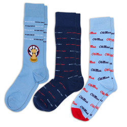 Ole Miss dress sock 3 pack Ole Miss dress sock 3 pack