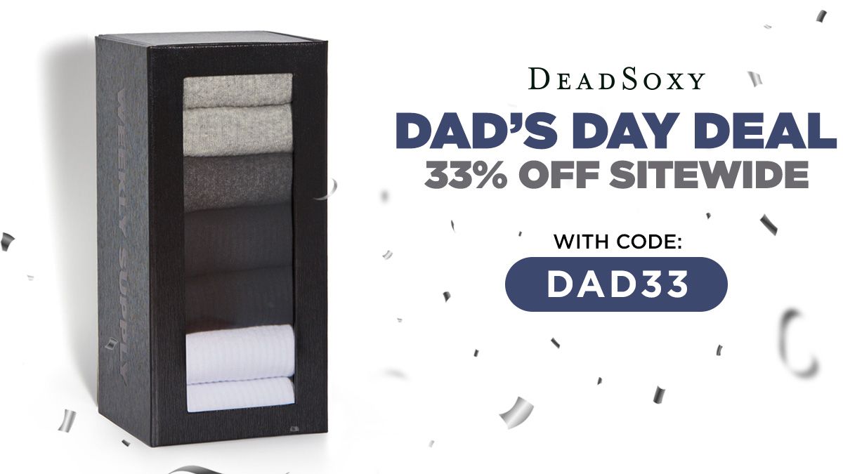 DeadSoxy Dad&#039;s Day Sock Sale