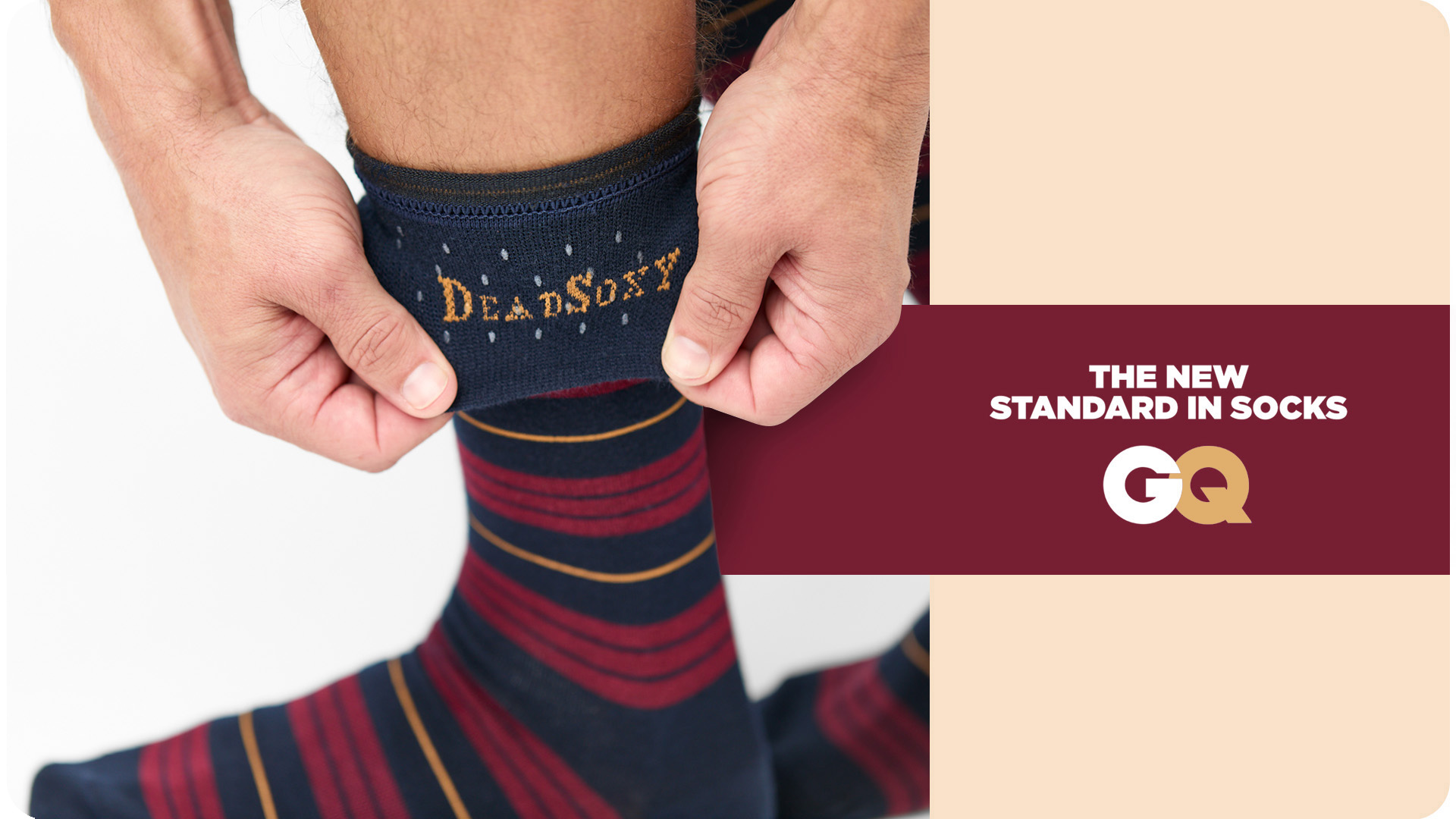 DeadSoxy dress socks with grip