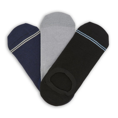 3-Pack No Show Sock Bundle | Premium Bamboo Yarn | DeadSoxy