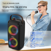 Portable Bluetooth Speaker Color Light Speaker