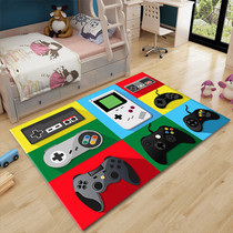 Video Game Carpet Floor Mat Game Console Living Room Bedroom Carpet