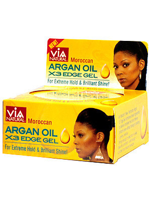 Via Moroccan Argan Oils X3 Edge Gel 2 oz