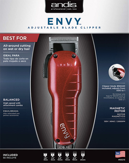 Andis Envy™ Adjustable Blade Clipper, #66215