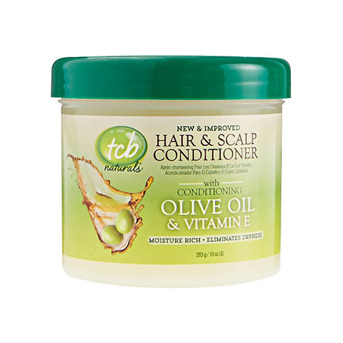 TCB Natural Hair & Scalp Conditioner with Olive Oil & Vitamin E 10 oz