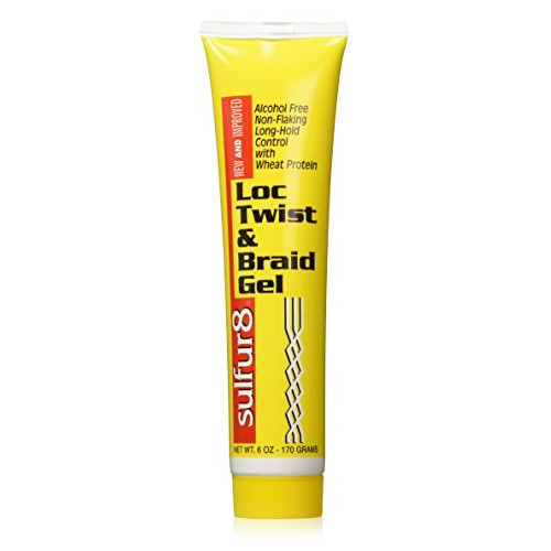Sulfur 8 Loc Twist & Braid Gel 6 oz 