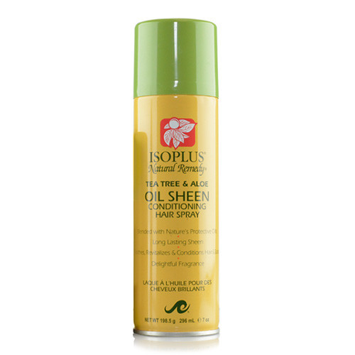 Isoplus Natural Remedy Sheen Tea Tree & Aloe Conditioning Hair Spray
