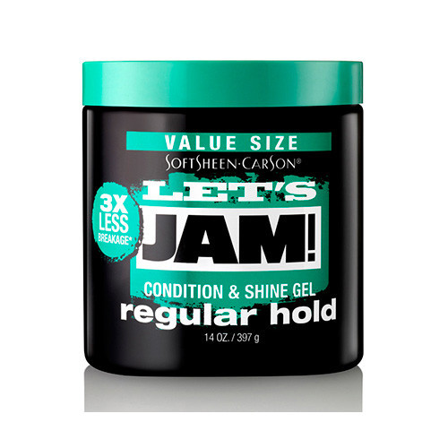 Let's Jam Condition & Shine Gel Regular Hold 14 oz