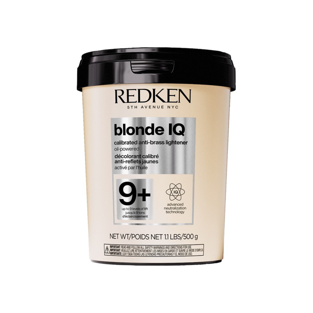 BLONDE IQ™ 9+ Calibrated Anti-Brass Lightener – Up to 9 Levels Lift