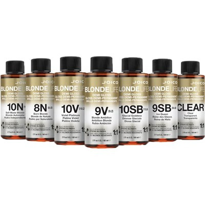 Joico Blonde Life Demi Gloss – Bond-Building Liquid Toner for Luminous, Bright Blondes