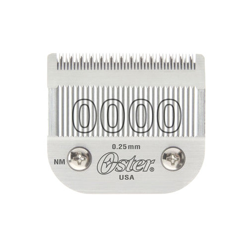 OSTER Detachable Blade Size 0000 Fits Classic 76, Octane, Model One, Model 10, Outlaw Clippers 076918-016