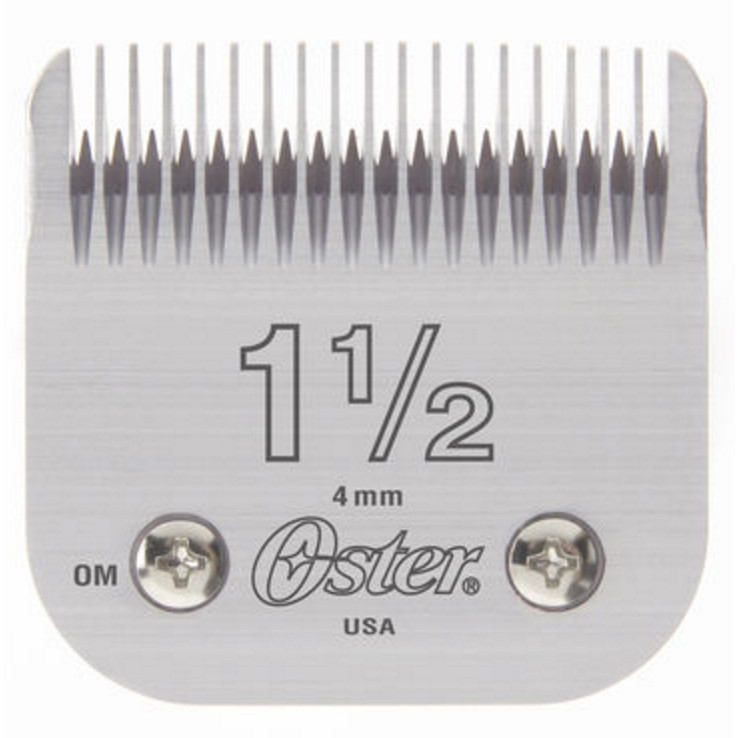 OSTER Detachable Blade Size 1.5 Fits Classic 76, Octane, Model One, Model 10, Outlaw Clippers 076918-116