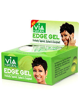 Via Edge Gel Argan & Olive Oils Hold & Radiant Shine 2 oz